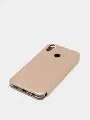 Золотой чехол-книжка для Huawei Honor 8X (Хуавей Хонор 8Х)