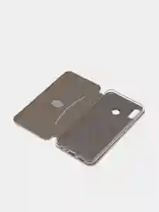 Золотой чехол-книжка для Huawei Honor 8X (Хуавей Хонор 8Х)