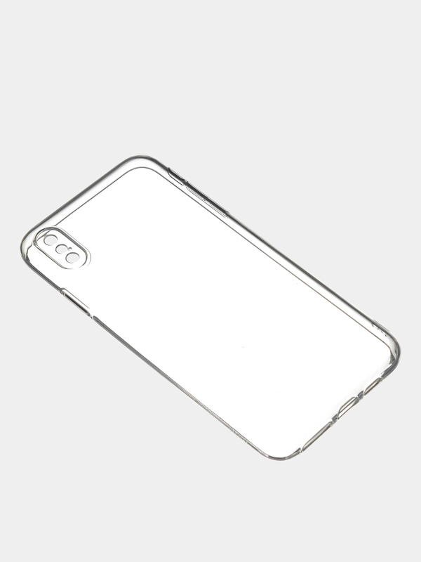 Чехол для iPhone XS Max прозрачный силиконовый