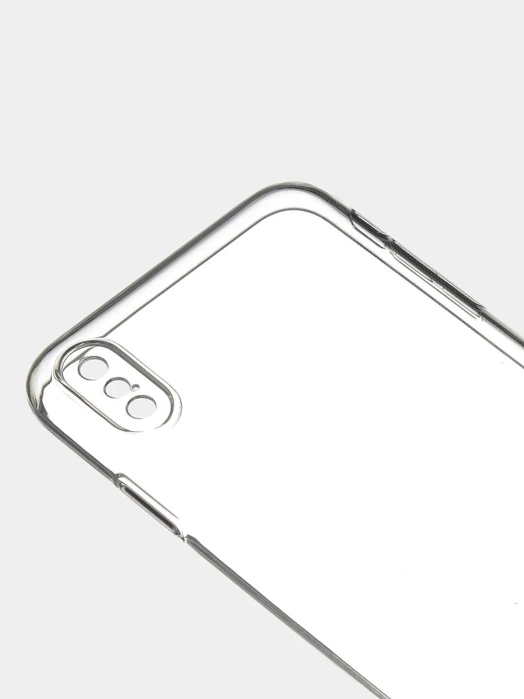 Чехол для iPhone XS Max прозрачный силиконовый