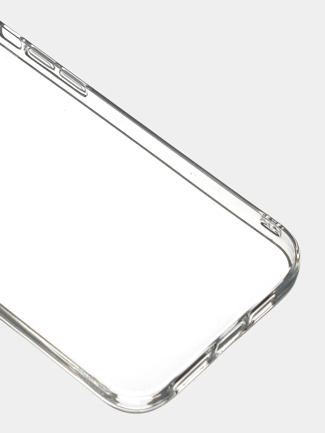 Чехол для iPhone 12 ProMax прозрачный силиконовый