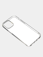 Чехол для iPhone 12 ProMax прозрачный силиконовый