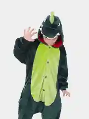 Зеленый кигуруми для детей