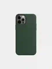 Оливковый чехол силиконовый для iPhone Silicone Case Max 12, 12 Pro, 12 Pro Max
