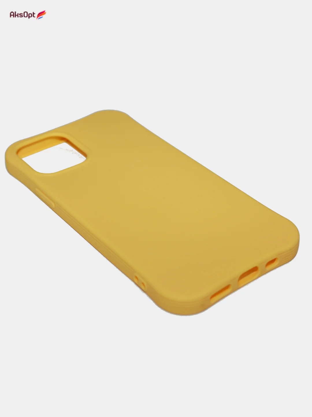 Желтый чехол силиконовый Цветной для IPhone 11/XR/12 PRO