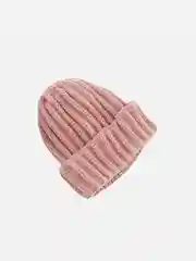 Коралловый шапка вязаная