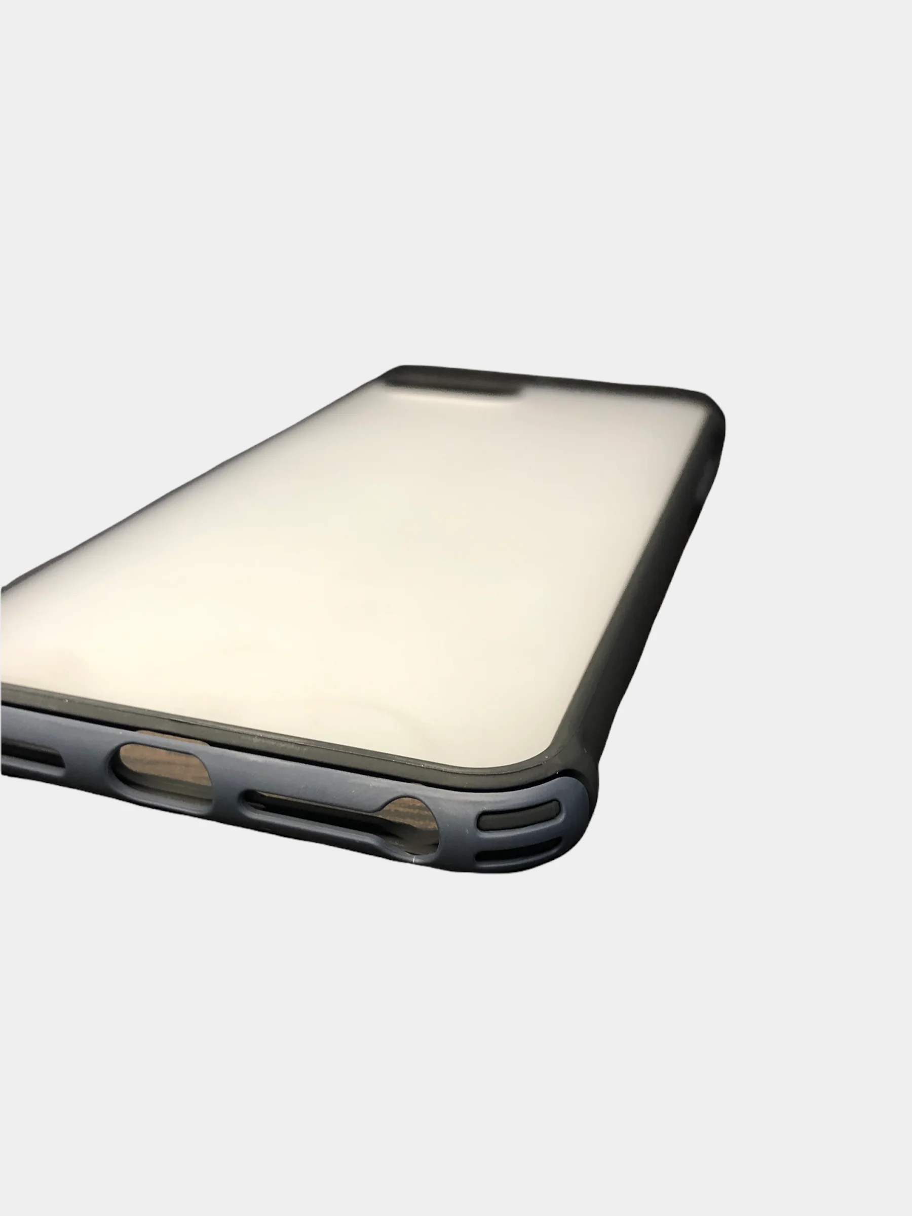 Чехол матовый для iPhone, полупрозрачный