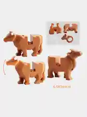 Коричневый игрушки животные