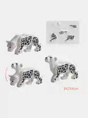 Серебряный игрушки животные