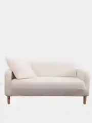 Молочный чехол на диван