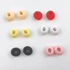 Белый амбушюры для Airpods Pro, размер M, силиконовые