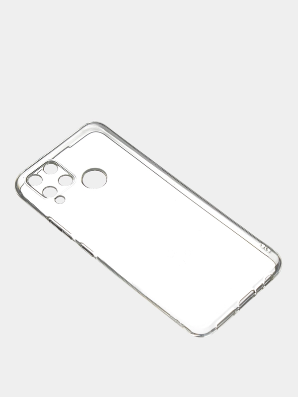 Чехол для Realme C12 / Realme C15 / Realme C25 / Realme C25s прозрачный силиконовый