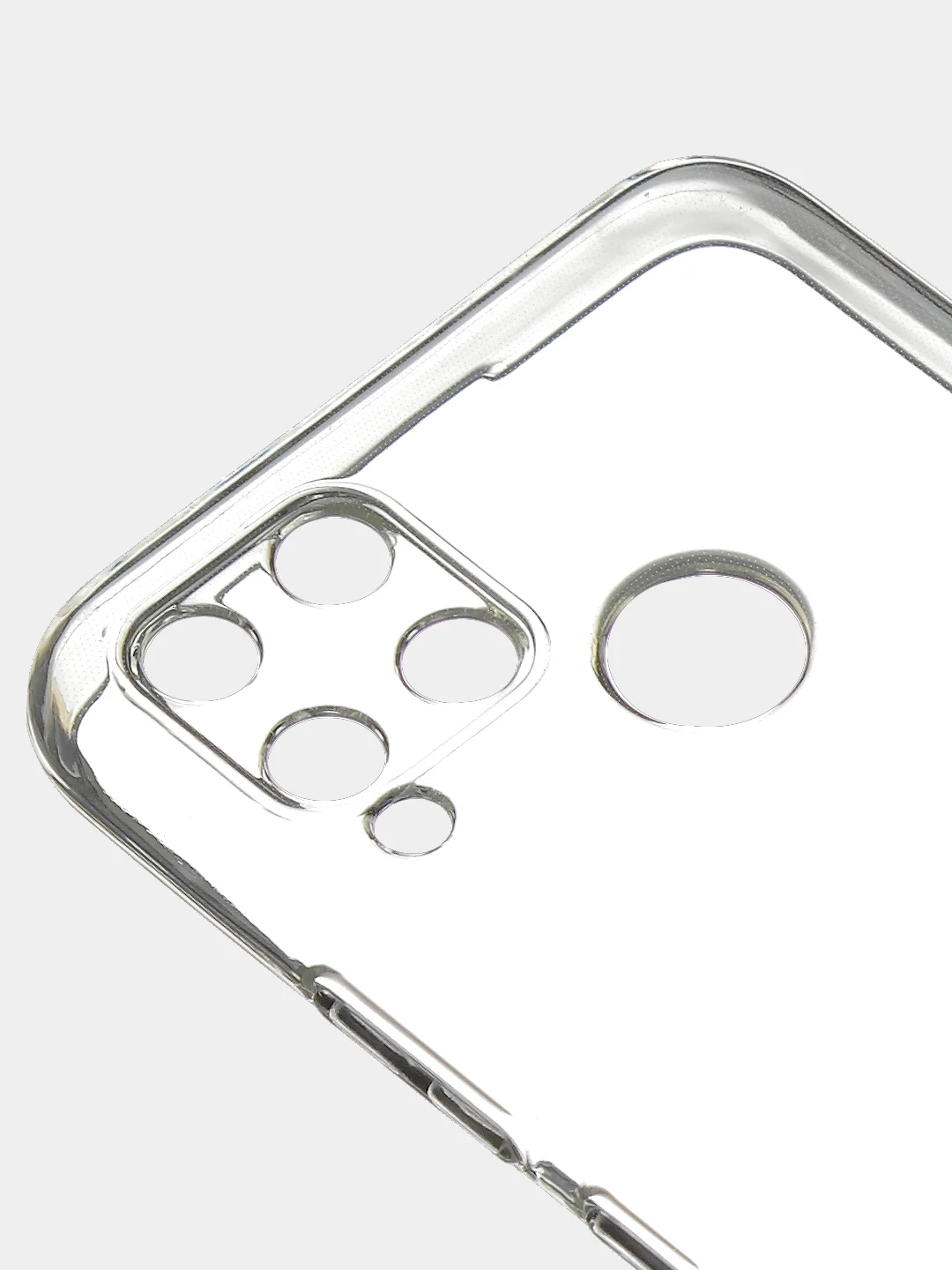 Чехол для Realme C12 / Realme C15 / Realme C25 / Realme C25s прозрачный силиконовый