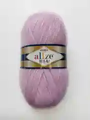 Розовый пряжа Alize Angora Real 40 (Ализе Ангора Реал 40)