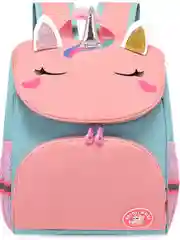 Бирюзовый рюкзак для детей школьный маленький