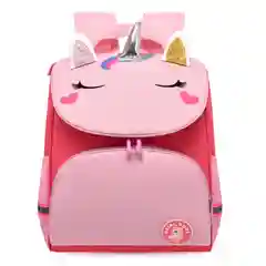 Розовый рюкзак для детей школьный маленький