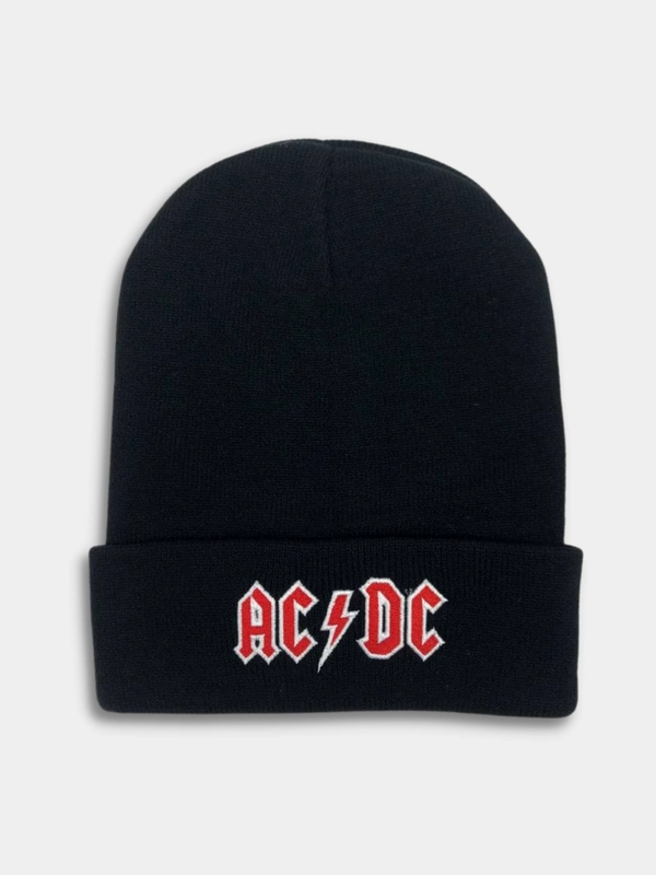Шапка-унисекс с вышивкой "AC/DC"