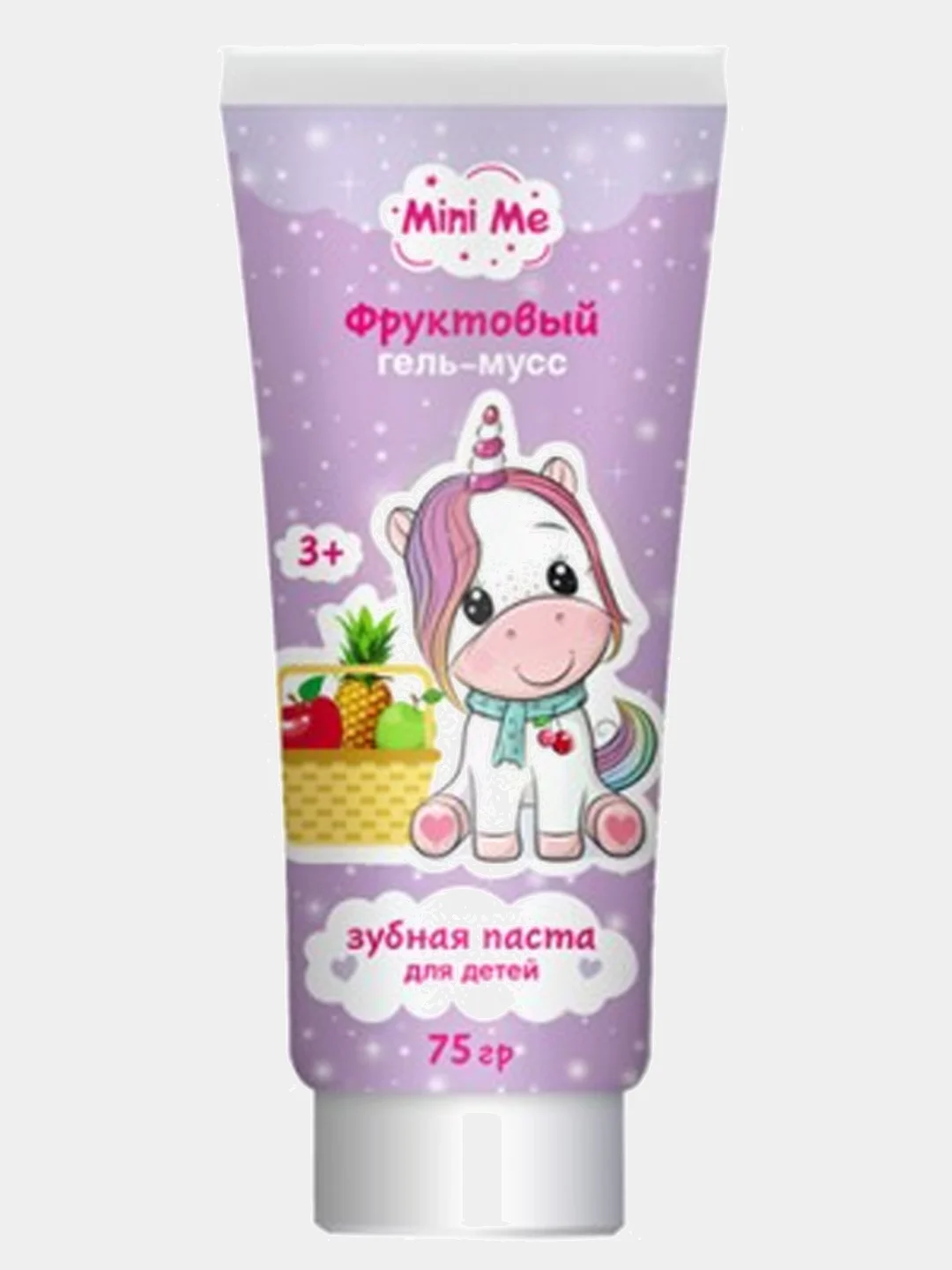 Зубная паста Детская Vilsen Mini Me гель-мусс 75г 3 вида