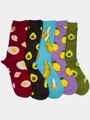 Носки высокие "Fruit & Food"