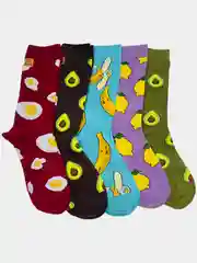 Носки высокие "Fruit & Food"