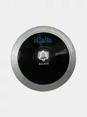 Серебряный система вызова персонала. Часы iCalls 6600, кнопка вызова iCalls 310 (5 шт)