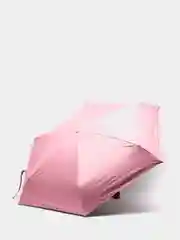 Розовый карманный зонт в футляре ( капсуле )