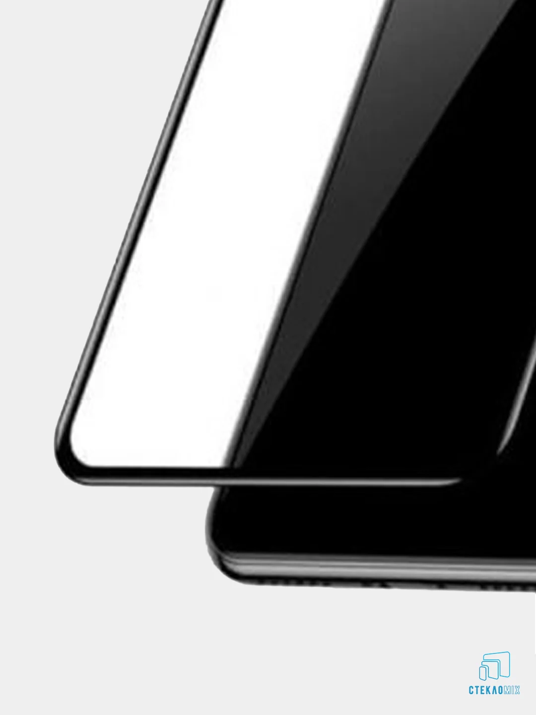 Черный защитное стекло для iPhone 11 / XR 6D