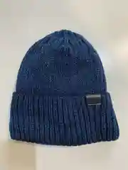 Синий меланж шапка мужская утепленная