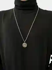 Цепочка с подвеской радостный/грустный смайлик
