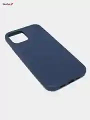 Синий меланж чехол-накладка "Перфорация" для IPhone 11 Pro, 12 Pro, 12 Mini