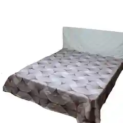 Стеганое покрывало, полисатин и велсофт, 200 х 195 см