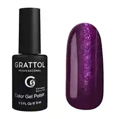 Гель лак Grattol № 092 Color Gel Polish Shining Plum