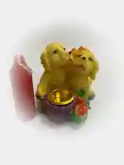 Салатовый сувениры ( Ангел, Слоник, Собака, Ангелок )
