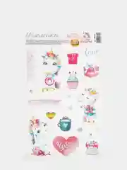 Конфетный наклейки-стикеры плотные "На все случаи жизни", 14х24 см, 250 г/м, 18 вариантов