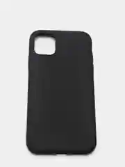 Черный силиконовый чехол на iPhone 11 Pro Max
