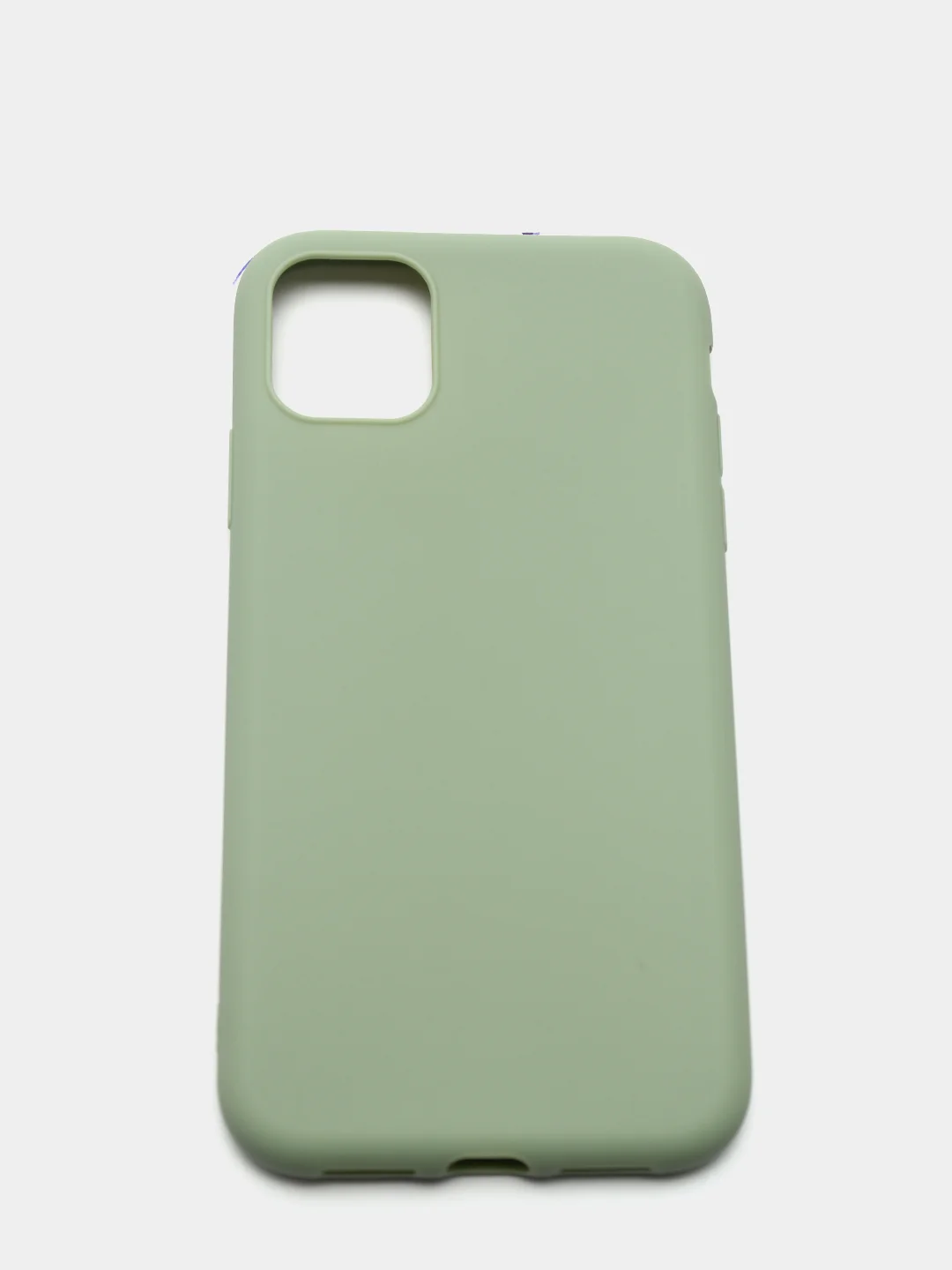 Оливковый силиконовый чехол на iPhone 11 Pro Max