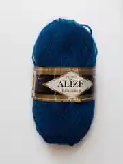 Морской пряжа полушерстяная Alize Lanagold (Ализе Ланаголд)