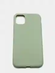 Оливковый силиконовый чехол на iPhone 12 Mini