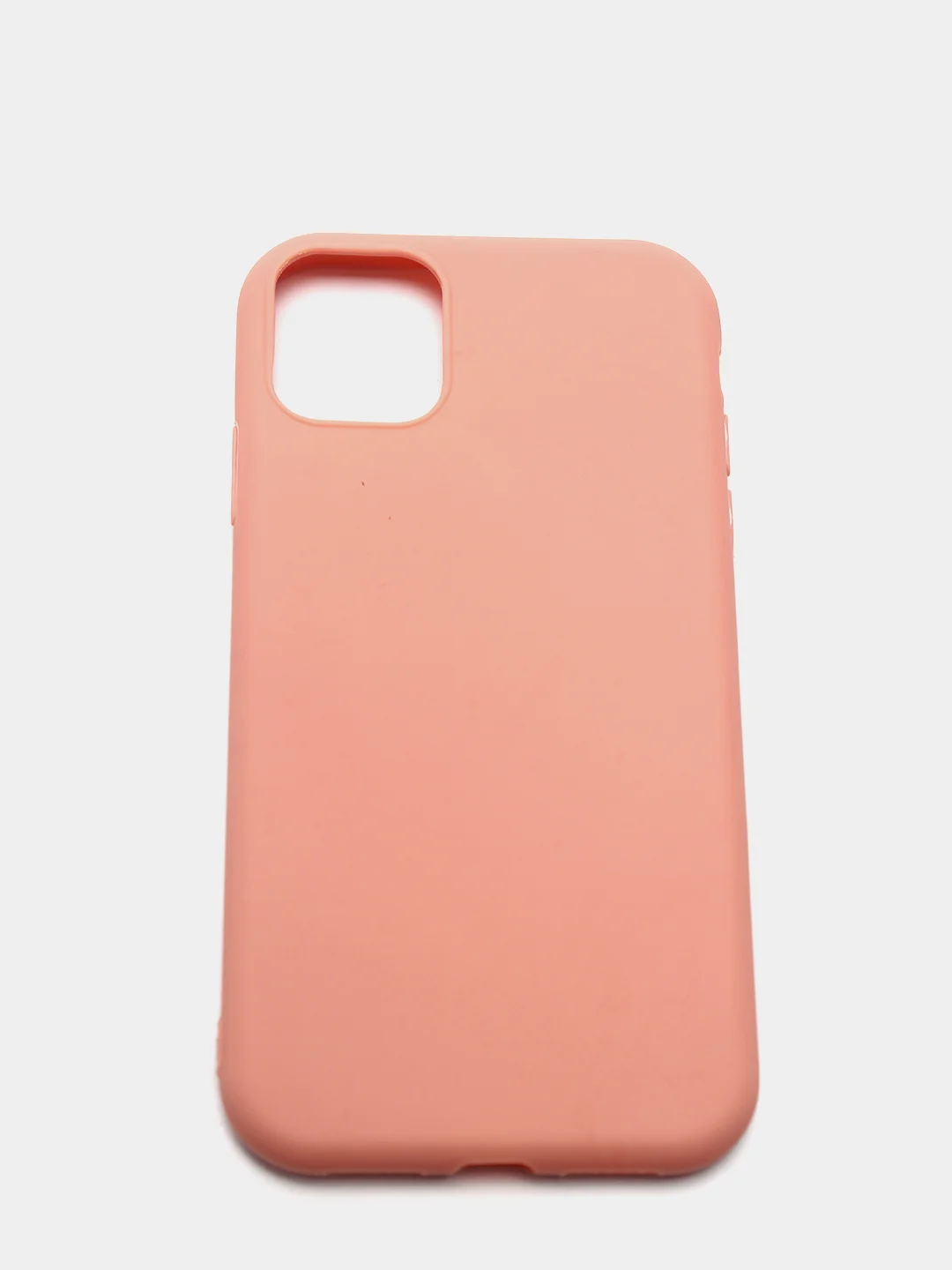Коралловый меланж силиконовый чехол на iPhone 12 Mini