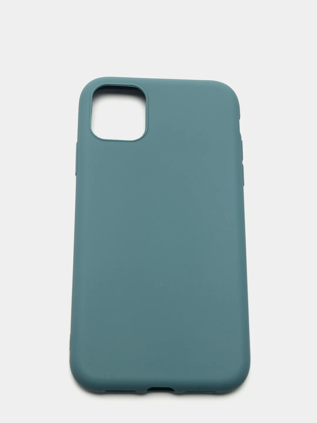 Бирюзовый силиконовый чехол на iPhone 12 Mini