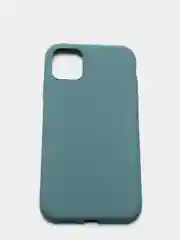 Бирюзовый силиконовый чехол на iPhone 12 Mini