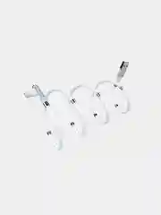 Белый кабель для зарядки iPhone / Lighting магнитный