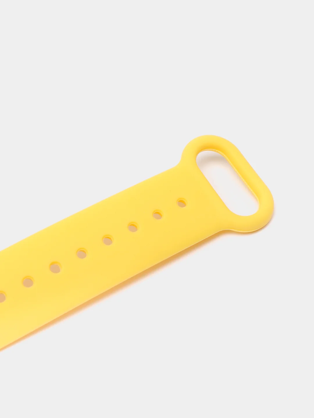 Желтый силиконовый ремешок Xiaomi Mi Band 3 и Band 4
