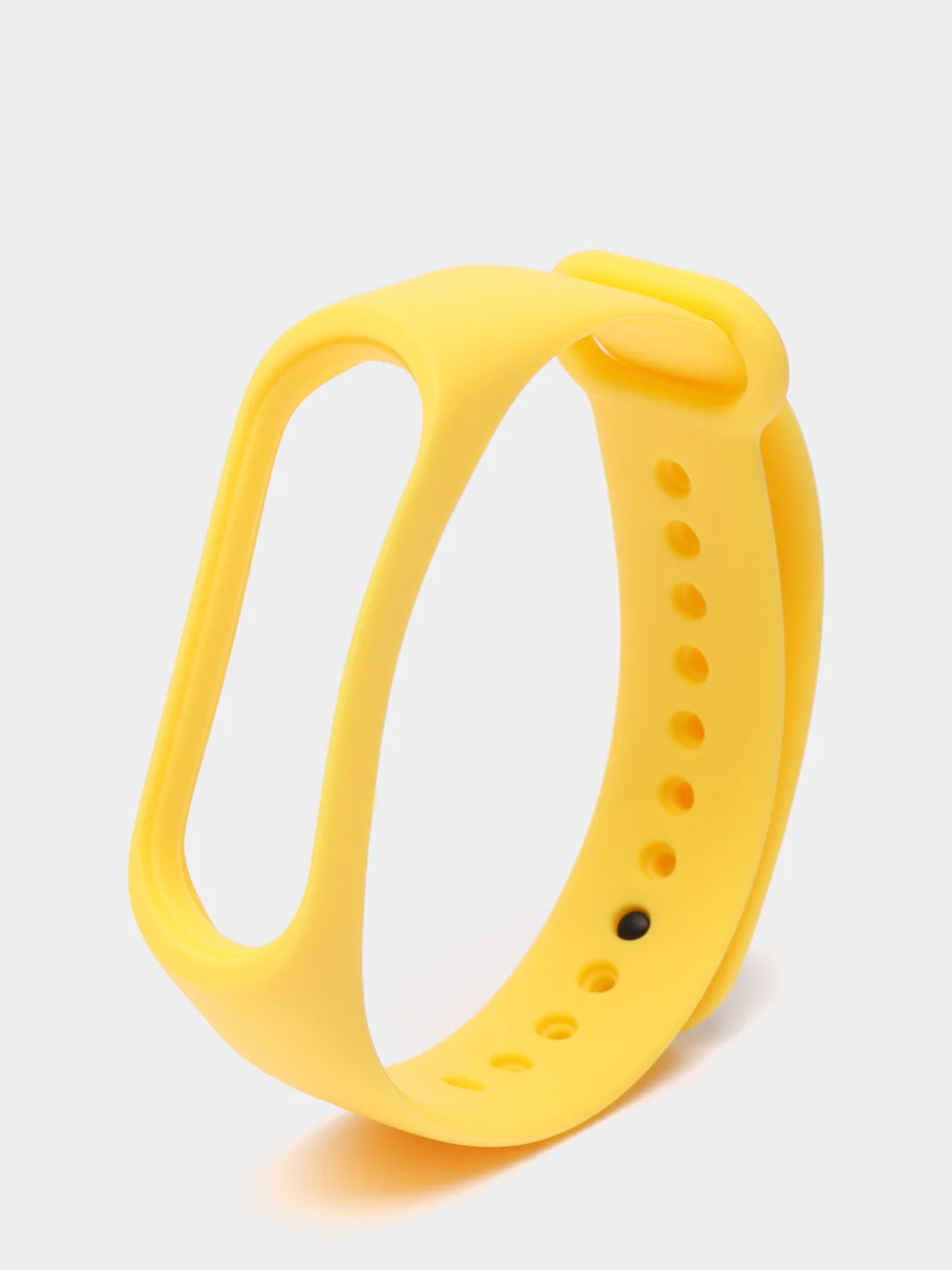 Желтый силиконовый ремешок Xiaomi Mi Band 3 и Band 4