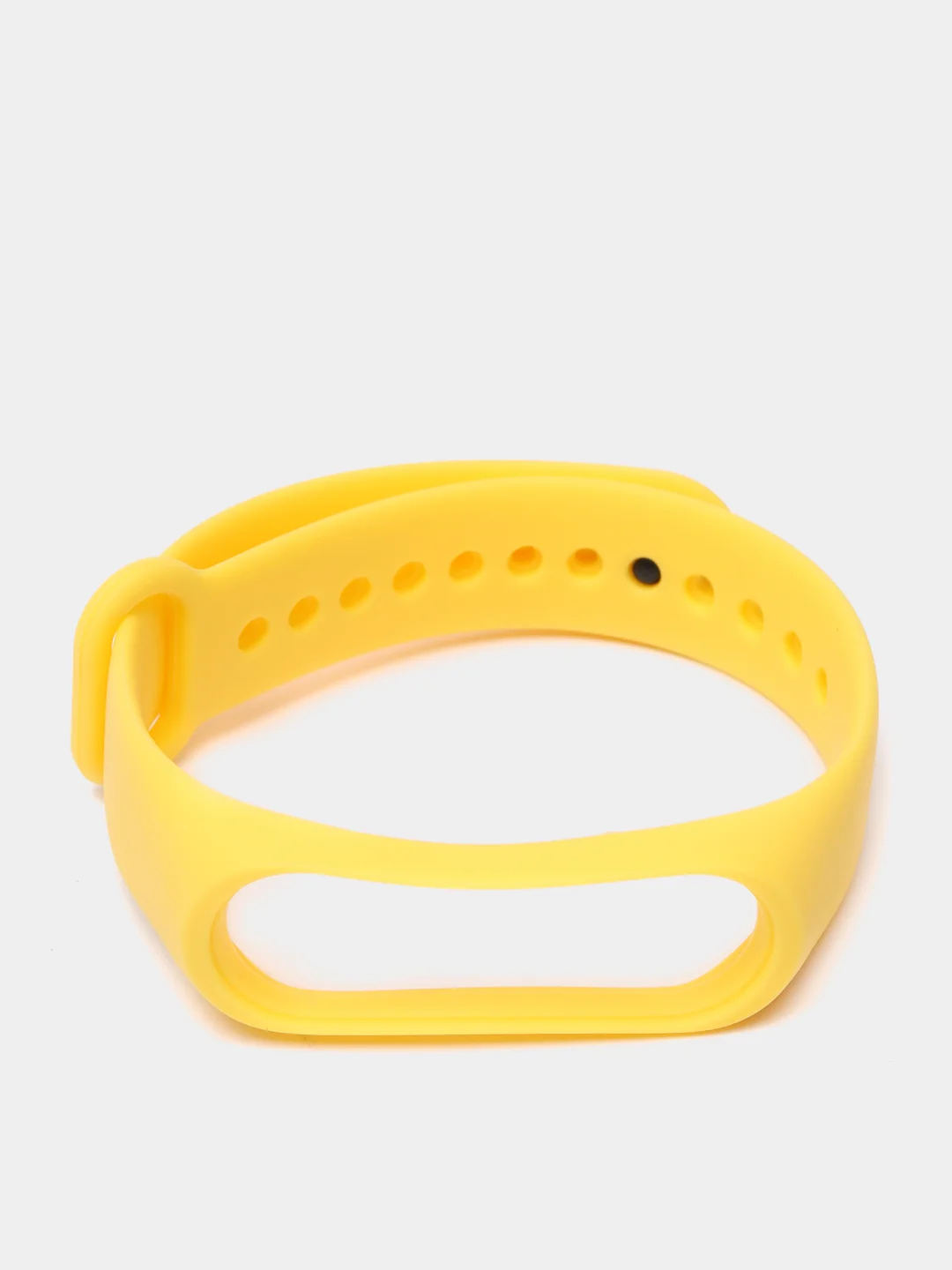 Желтый силиконовый ремешок Xiaomi Mi Band 3 и Band 4