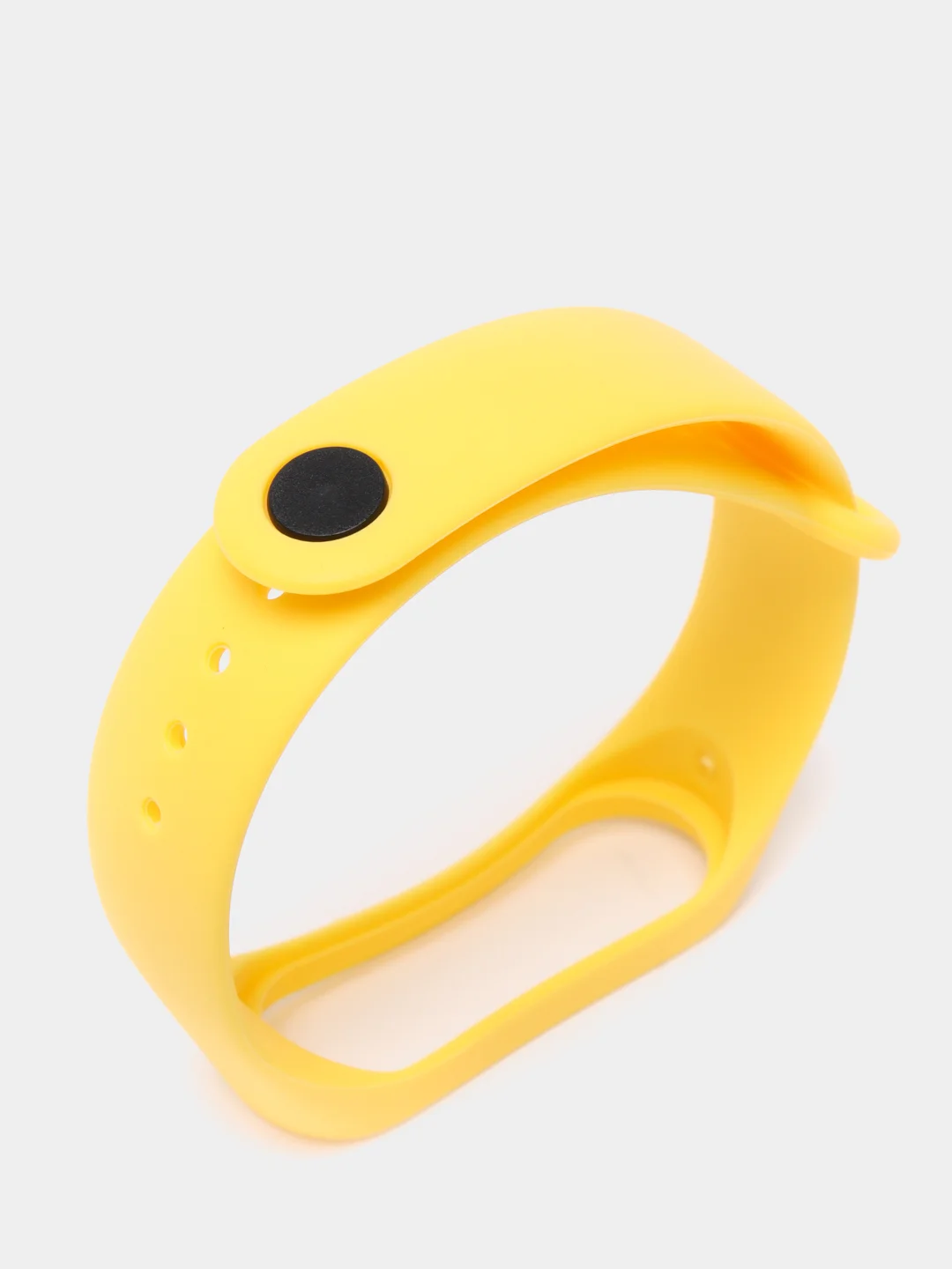 Желтый силиконовый ремешок Xiaomi Mi Band 3 и Band 4