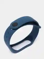Темно-синий силиконовый ремешок Xiaomi Mi Band 3 и Band 4