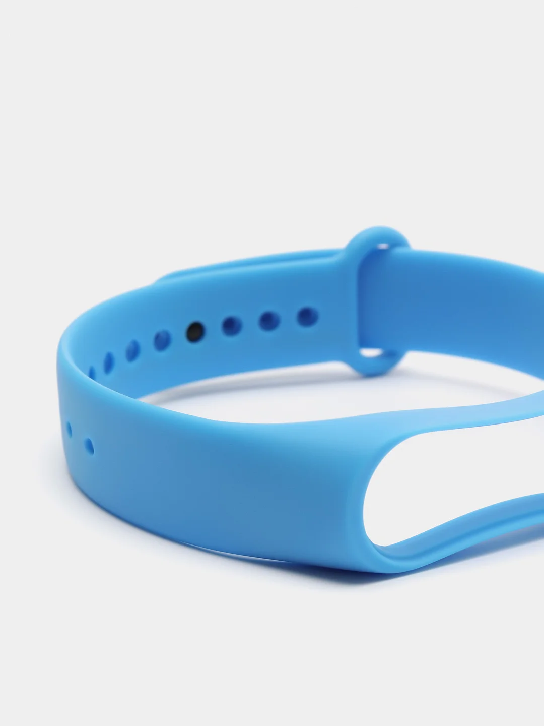 Синий силиконовый ремешок Xiaomi Mi Band 3 и Band 4