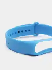 Синий силиконовый ремешок Xiaomi Mi Band 3 и Band 4