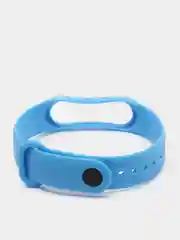 Синий силиконовый ремешок Xiaomi Mi Band 3 и Band 4